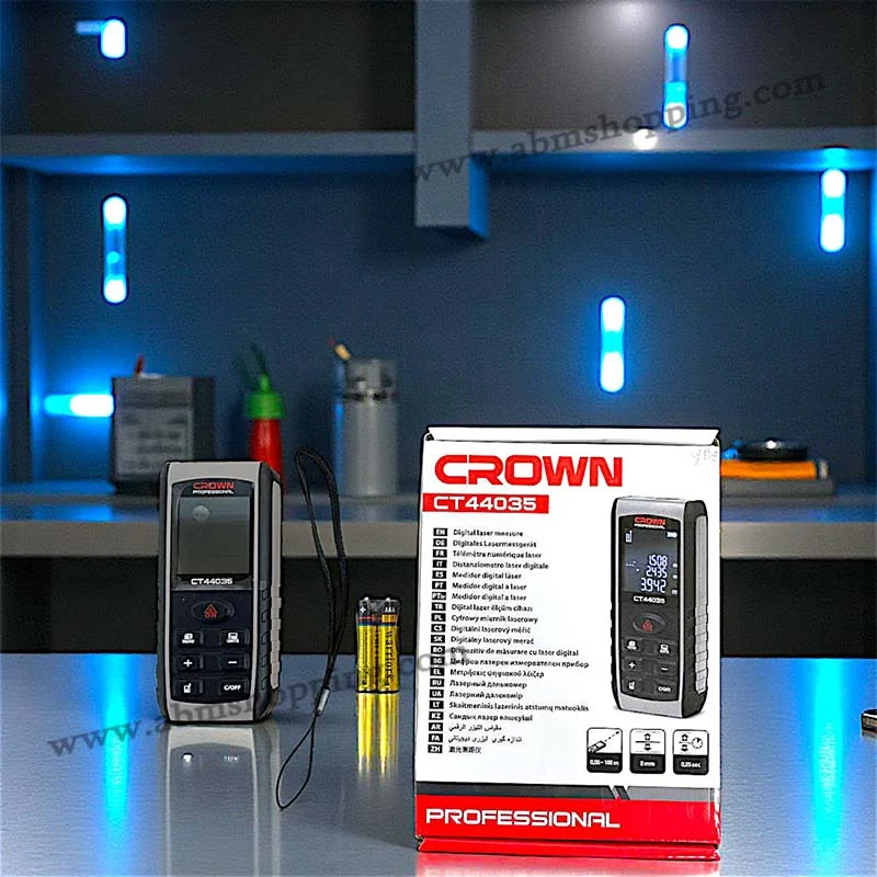 Télémètre laser 100m – CT44035 | Crown – Image 4